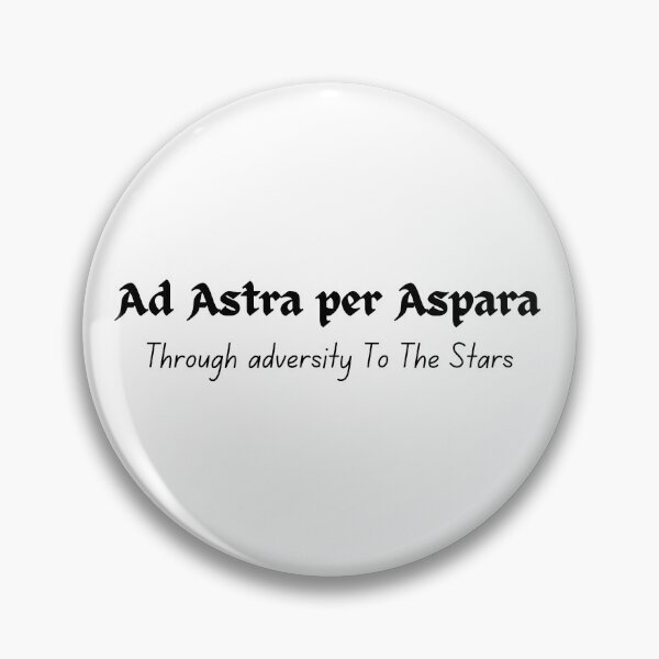 Item preview, Through adversity to the stars, Latin designed and sold by MakeWayDesign.