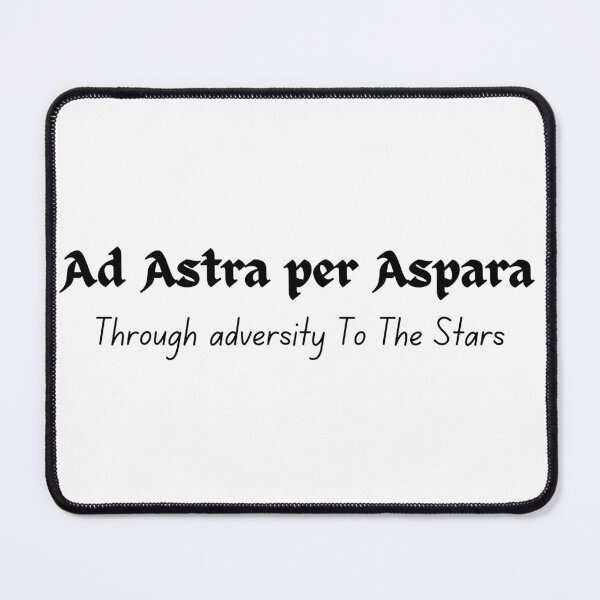Item preview, Through adversity to the stars, Latin designed and sold by MakeWayDesign.