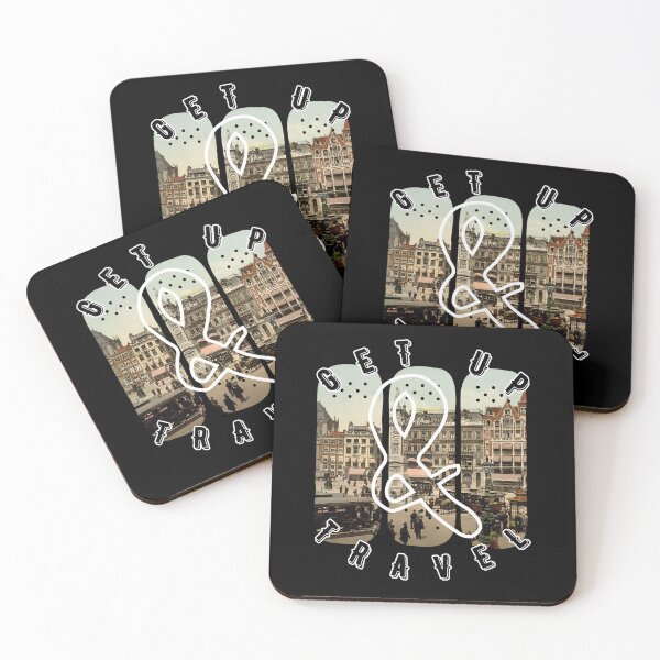 Item preview, TRAVEL INSPIRATION QUOTES GET UP & TRAVEL FOR WANDERLUST designed and sold by MyEpicSquare.
