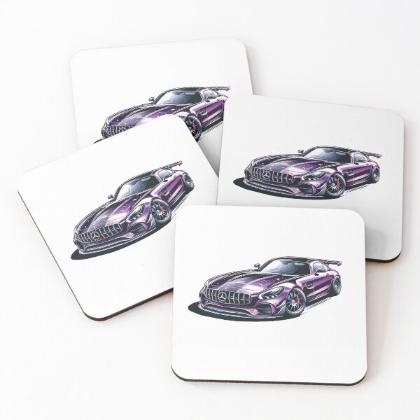 Item preview, Mercedes-AMG GT Purple Sticker designed and sold by Random Designs.