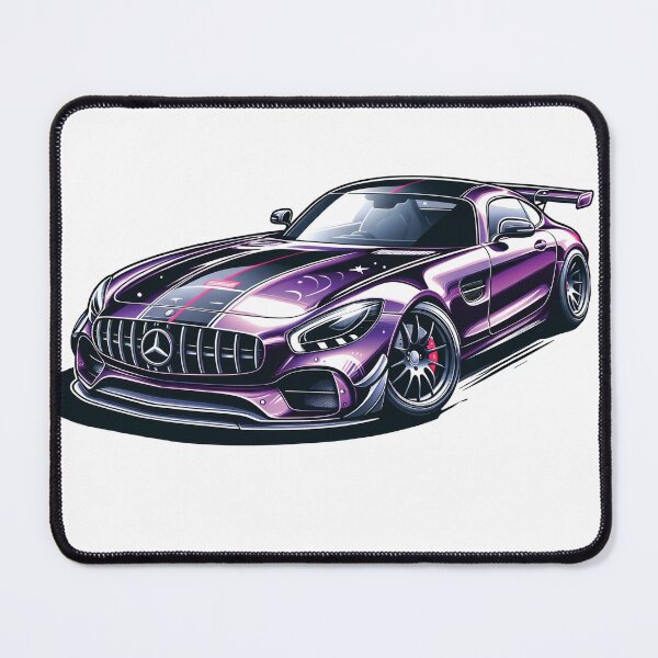Item preview, Mercedes-AMG GT Purple Sticker designed and sold by Random Designs.
