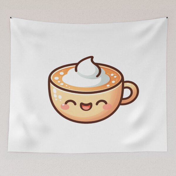 Item preview, Cute Cup of coffee with milk  designed and sold by Creative-zone06.