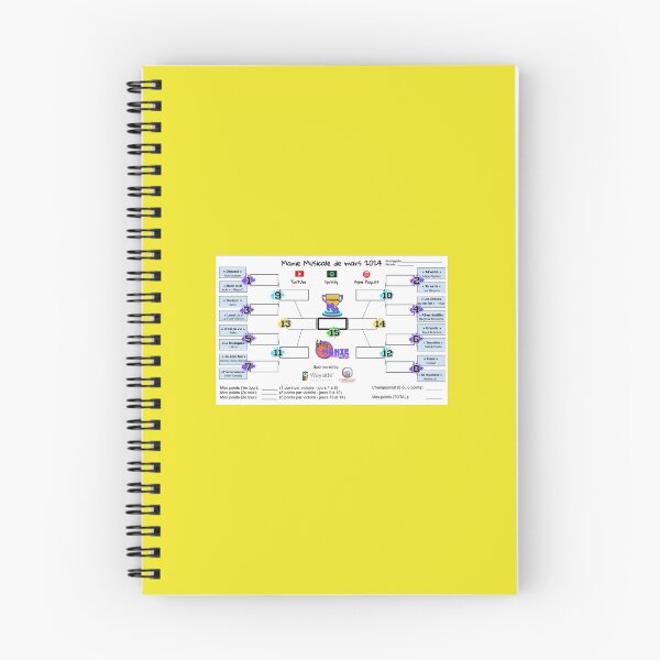 Item preview, 2024 Bracket Music Mania designed and sold by ManieMusicale.