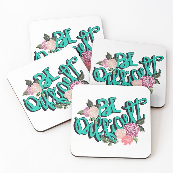 Item preview, Be difficult  designed and sold by bykarenmorris.