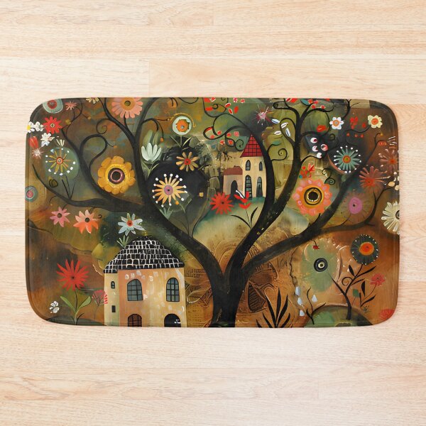 Item preview, A Small Village on the Canvas designed and sold by SilverlynDraws.