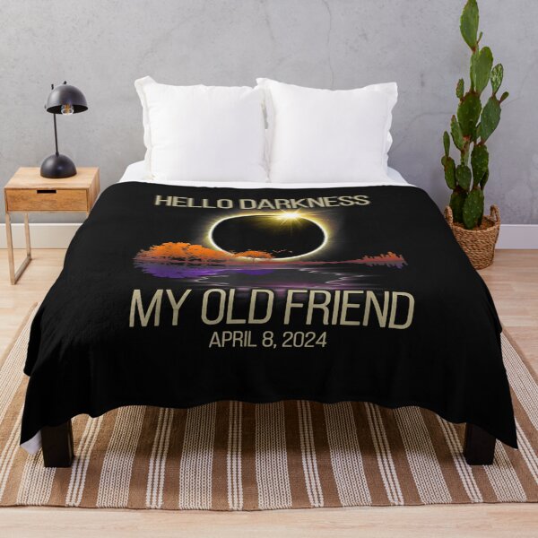 Item preview, Hello Darkness My Old Friend Solar Eclipse April 08, 2024 designed and sold by AlfredPrantl.