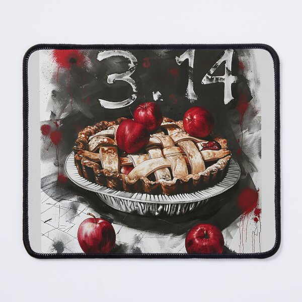 Item preview, Mathematical Indulgence- Unveiling 3.14 in Apple PIE Extravaganza for Pi Day AI Generated designed and sold by OlfactoART Studio.