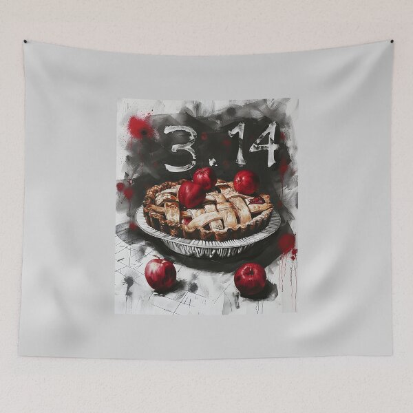 Item preview, Mathematical Indulgence- Unveiling 3.14 in Apple PIE Extravaganza for Pi Day AI Generated designed and sold by OlfactoART Studio.