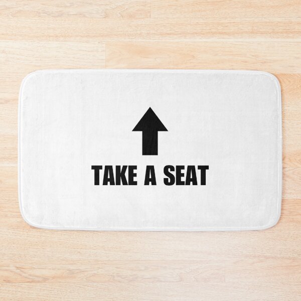 Item preview, TAKE A SEAT - UP ARROW designed and sold by boy with brain.