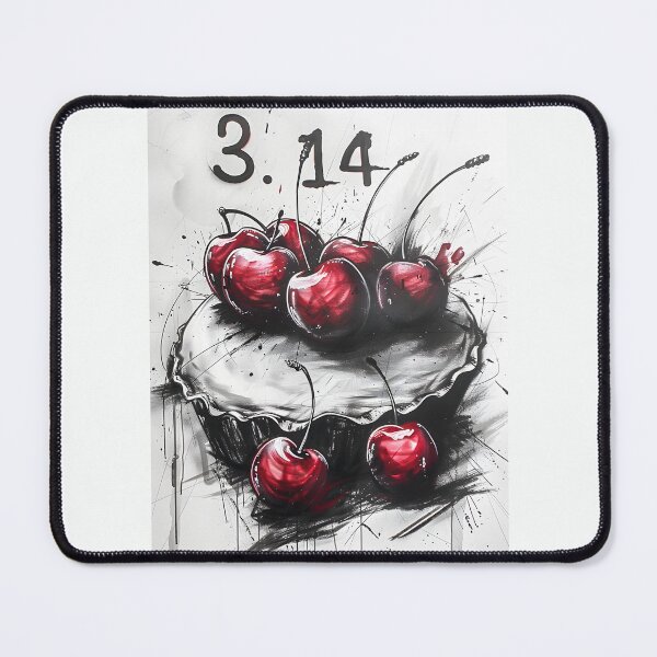 Item preview, Rococo Radiance- Cherishing 3.14 in the Elegance of Cherry PIE Art Generative AI designed and sold by OlfactoART Studio.