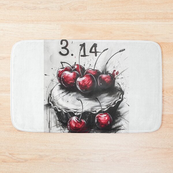 Item preview, Rococo Radiance- Cherishing 3.14 in the Elegance of Cherry PIE Art Generative AI designed and sold by OlfactoART Studio.