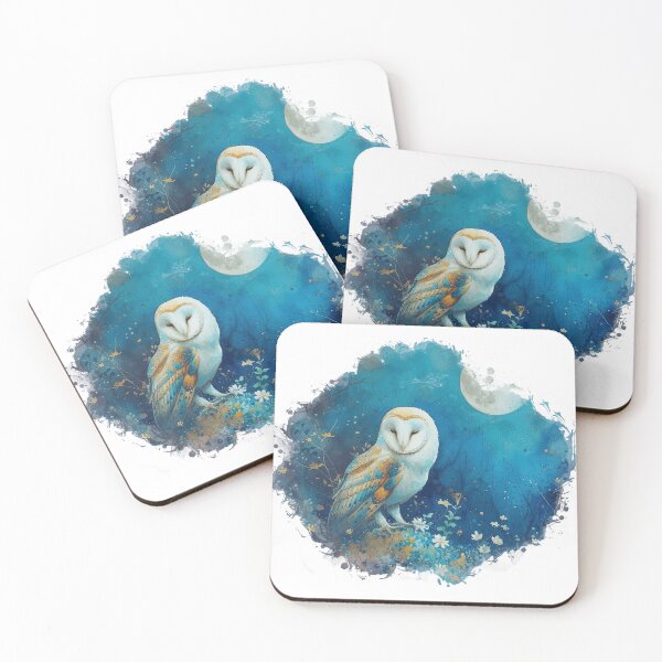 Item preview, Barn Owl Illustration designed and sold by TheAnimalZ00.