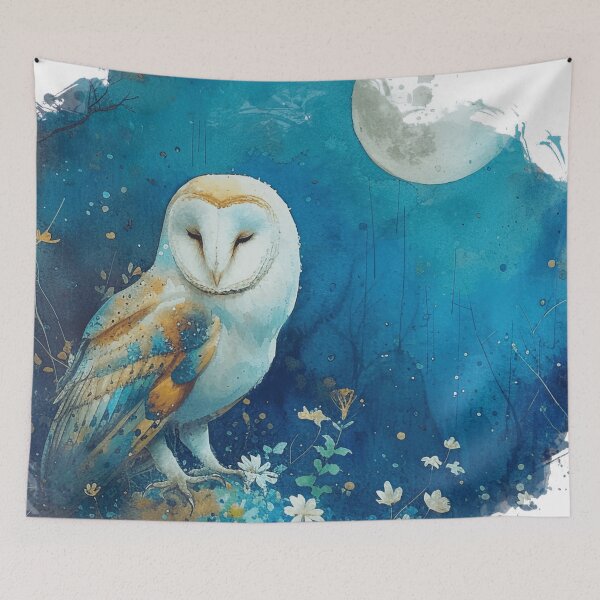 Item preview, Barn Owl Illustration designed and sold by TheAnimalZ00.