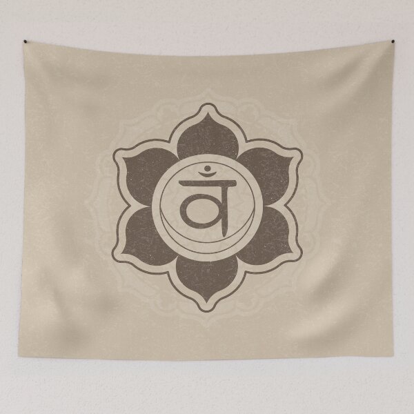 Item preview, Sacral Chakra Mandala - Dove + Earth designed and sold by Irene Estelle.