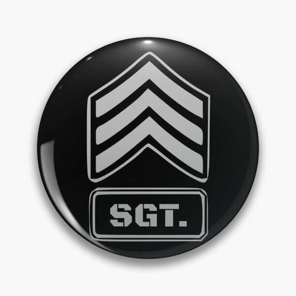 Item preview, SARGENT RANK SILVER LOGO designed and sold by LuizSilva1983.