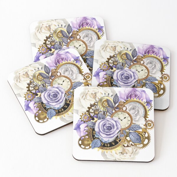 Item preview, Steampunk Floral Clocks and Gears  designed and sold by P3113creates.