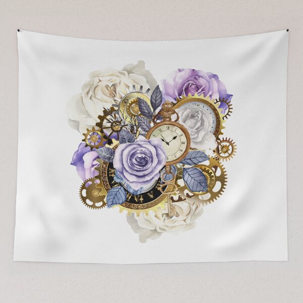 Item preview, Steampunk Floral Clocks and Gears  designed and sold by P3113creates.