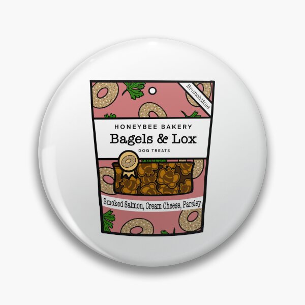Item preview, Begels & Lox Dog Treats designed and sold by honeybeepaper.