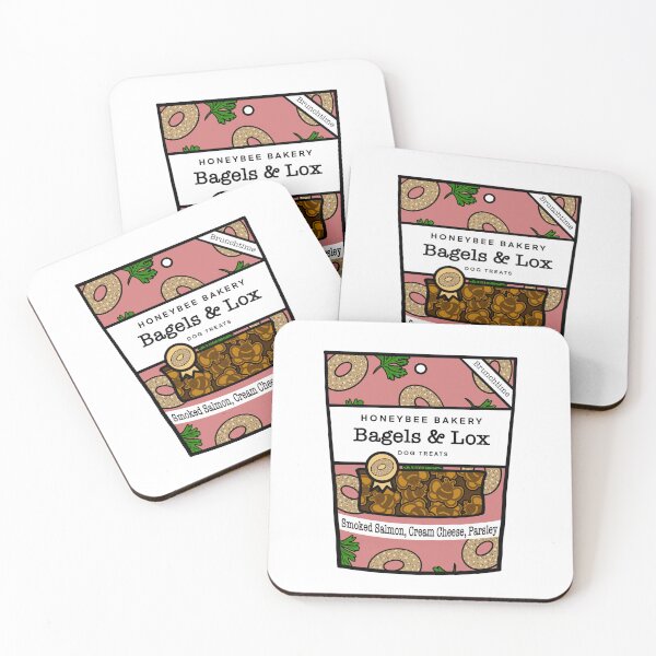 Item preview, Begels & Lox Dog Treats designed and sold by honeybeepaper.