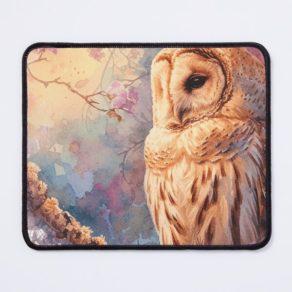 Item preview, Floral Barn Owl designed and sold by TheAnimalZ00.
