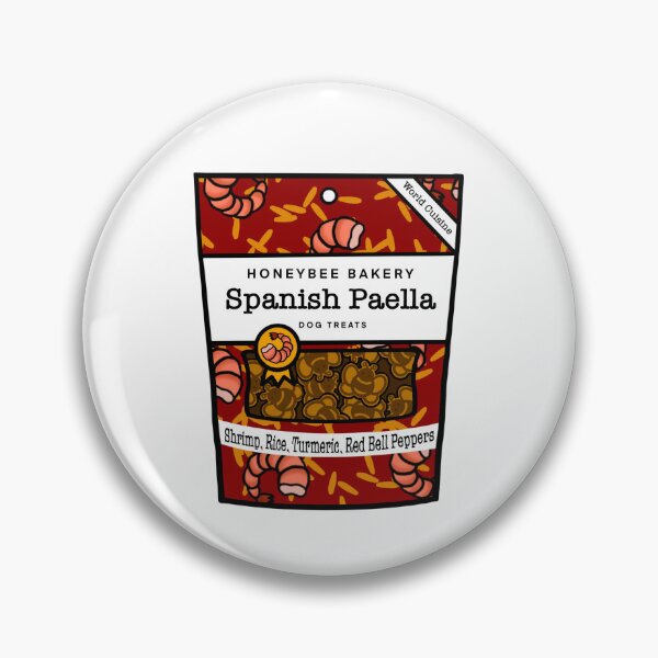 Item preview, Spanish Paella Dog Treats designed and sold by honeybeepaper.