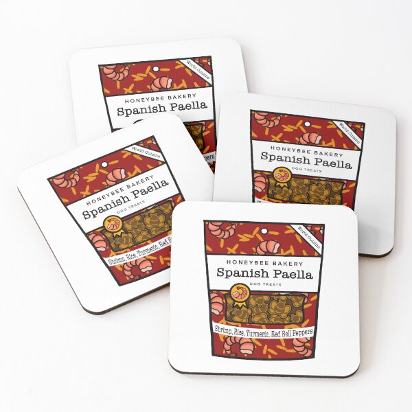 Item preview, Spanish Paella Dog Treats designed and sold by honeybeepaper.