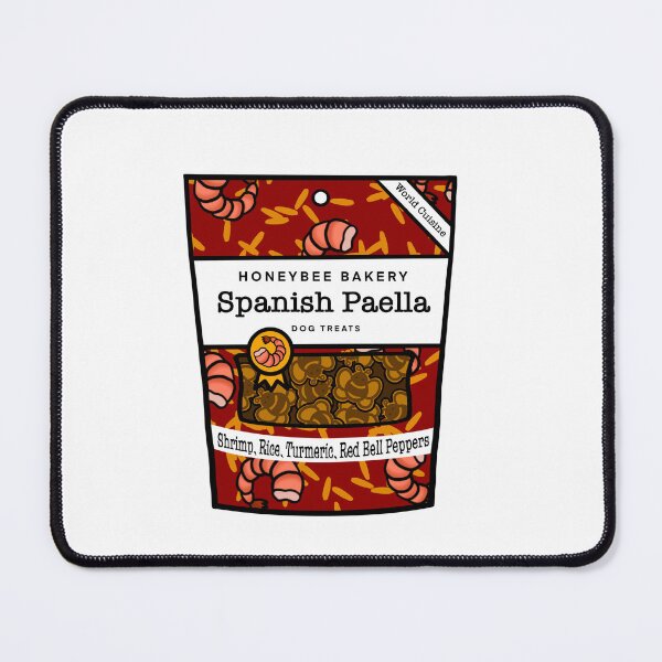 Item preview, Spanish Paella Dog Treats designed and sold by honeybeepaper.