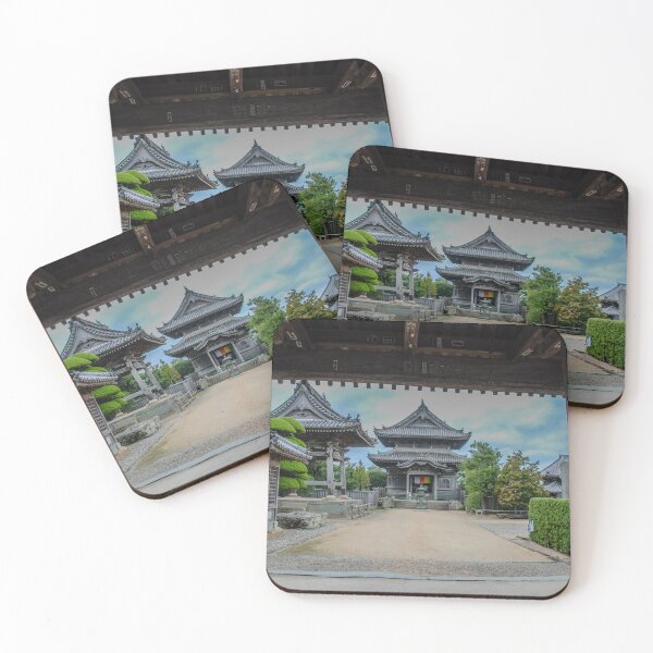 Item preview, Temple 15 - Kokubunji - Hondo from main gate designed and sold by Japaholic.