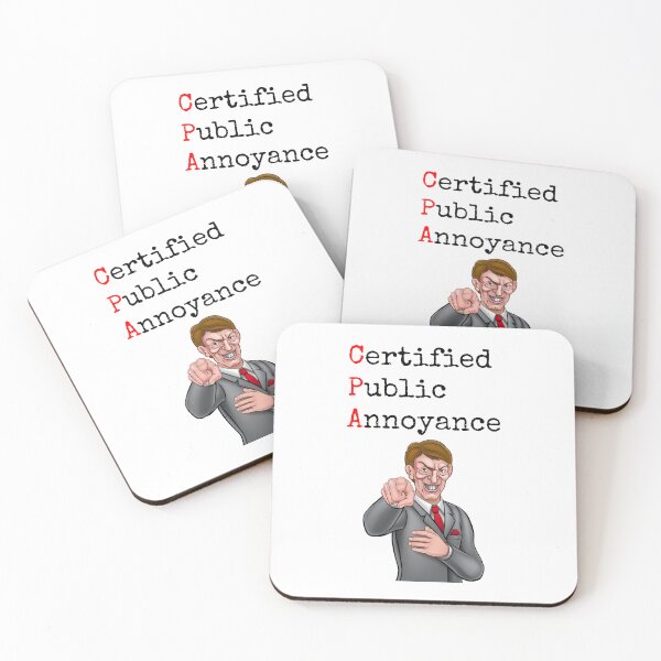 Item preview, Certified Public Annoyance -- businessman designed and sold by Ghoof-Wear.