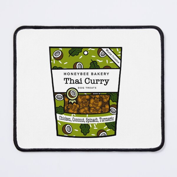 Item preview, Thai Curry Dog Treats designed and sold by honeybeepaper.