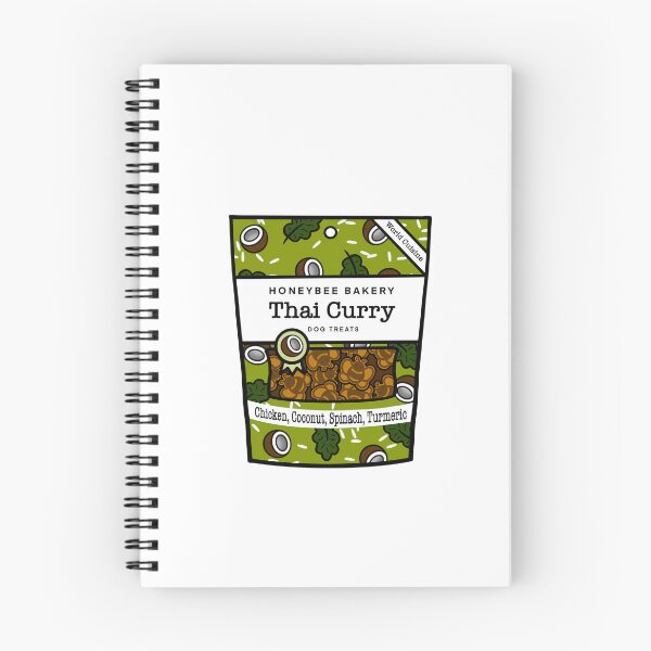 Item preview, Thai Curry Dog Treats designed and sold by honeybeepaper.