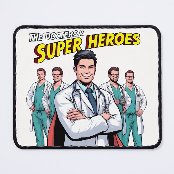 Item preview, Doctors Are Super Heroes designed and sold by Tamer ⭐⭐⭐⭐⭐.