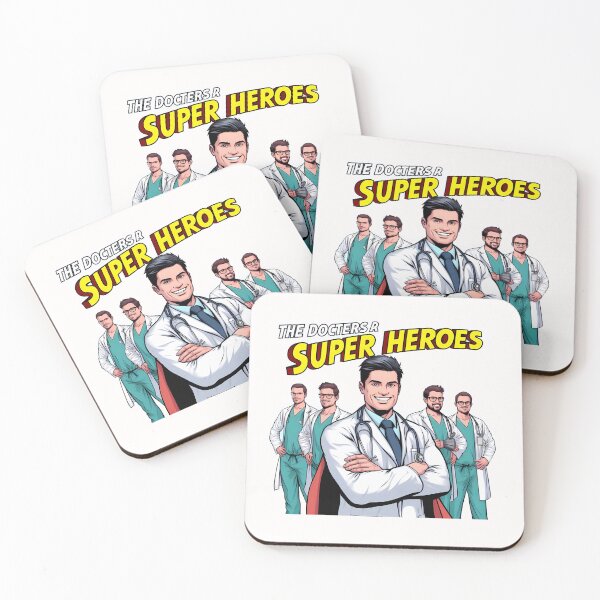 Item preview, Doctors Are Super Heroes designed and sold by Tamer ⭐⭐⭐⭐⭐.