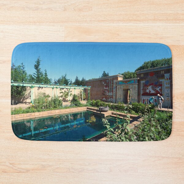 Item preview, Egyptian temple and pool designed and sold by aligata1970.