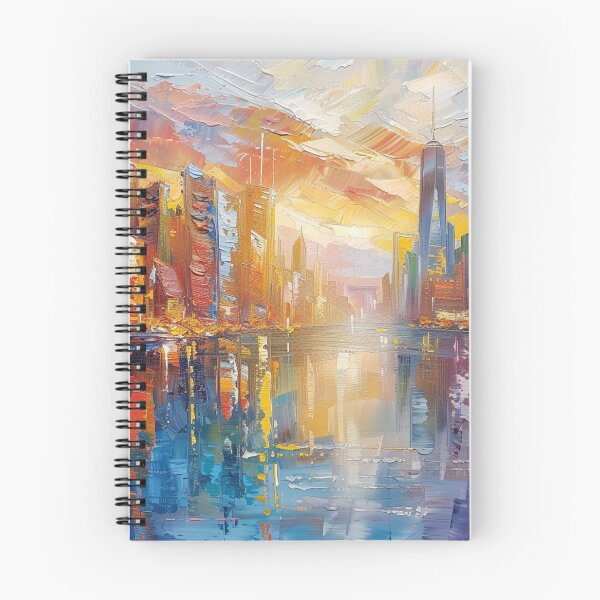 Item preview, Cityscape In Watercolor designed and sold by NDMDesignStudio.