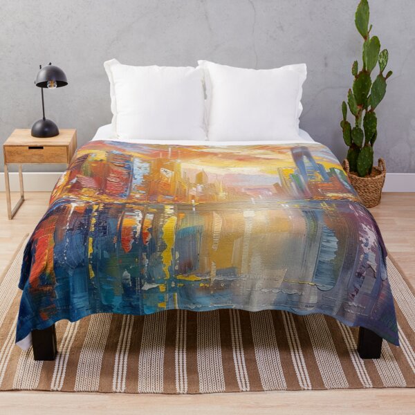 Item preview, Cityscape In Watercolor designed and sold by NDMDesignStudio.