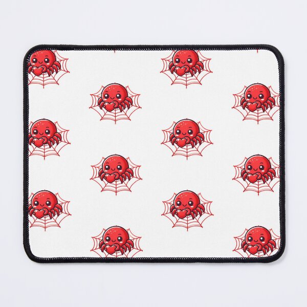 Item preview, Cute Red Spider Holding a Love Heart designed and sold by LittleBuddiez.