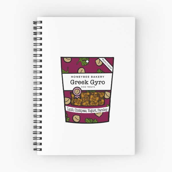 Item preview, Greek Gyro Dog Treats designed and sold by honeybeepaper.