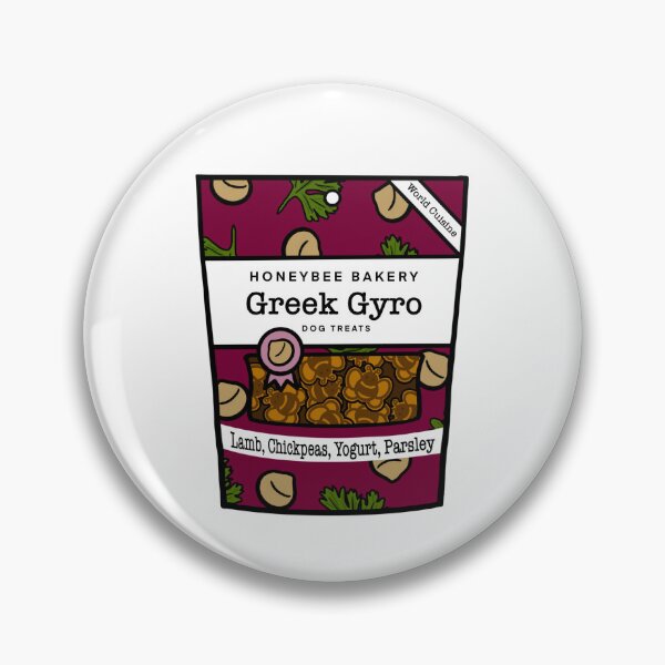 Item preview, Greek Gyro Dog Treats designed and sold by honeybeepaper.