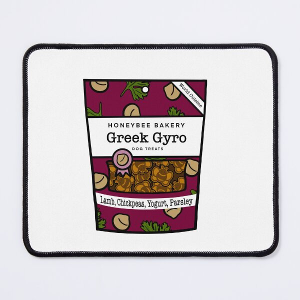 Item preview, Greek Gyro Dog Treats designed and sold by honeybeepaper.