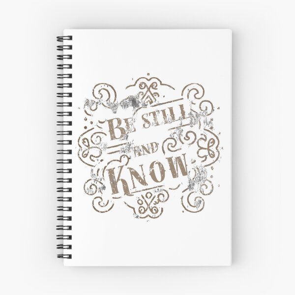 Item preview, Be still and know designed and sold by MakeWayDesign.