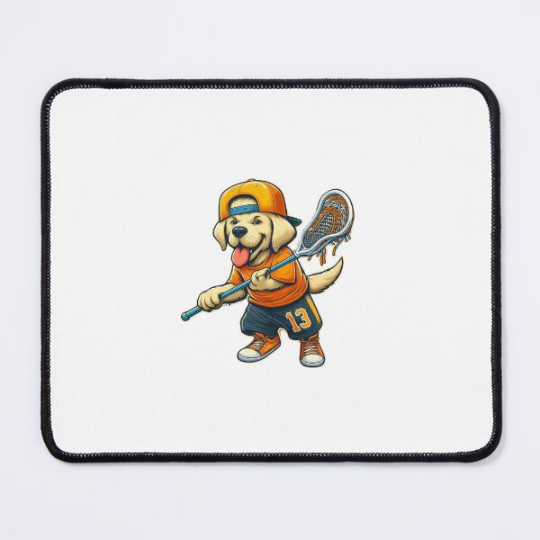 Item preview, Lacrosse Labrador Retriever  designed and sold by SportsMomsRock.