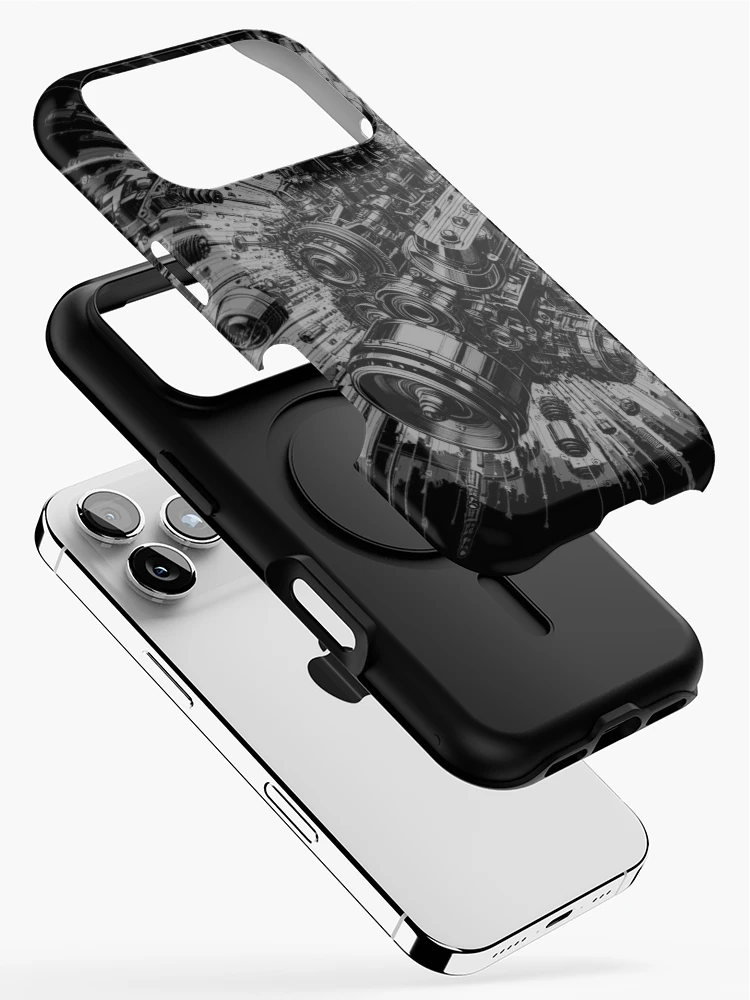Thumbnail 2 of 4, iPhone Case, Exploding Engine designed and sold by Mr. Kidz LLC.