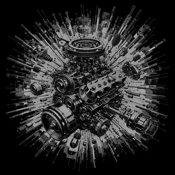 Artwork thumbnail, Exploding Engine by Mr. Kidz LLC