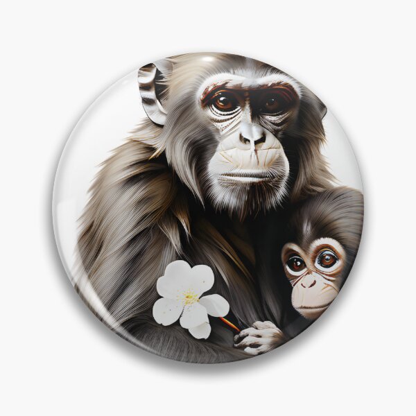 Item preview, Chimp’s Tender & Nurturing Love designed and sold by AspirationalArt.