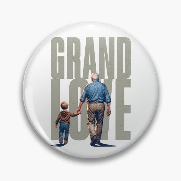 Item preview, Grandfather and Grandson Together, Grandpa Love Forever, Holding Hands designed and sold by DAMOTAmagazine.