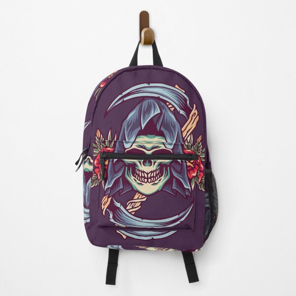 Item preview, Retro Grim Reaper Skull Head designed and sold by The Qash.