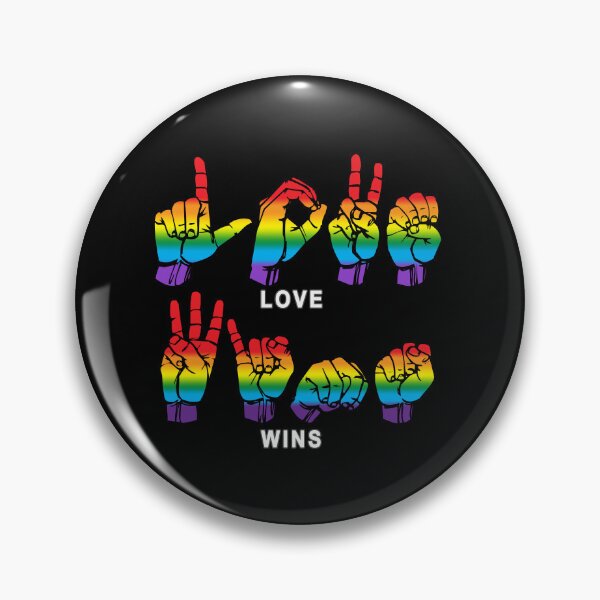 Item preview, ASL Love Wins, LOVE WINS designed and sold by TheirChoice.