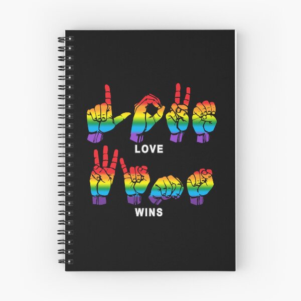 Item preview, ASL Love Wins, LOVE WINS designed and sold by TheirChoice.
