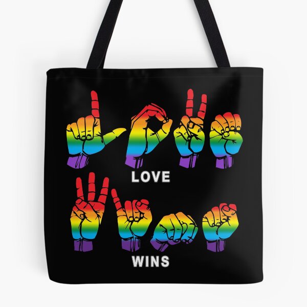 Item preview, ASL Love Wins, LOVE WINS designed and sold by TheirChoice.